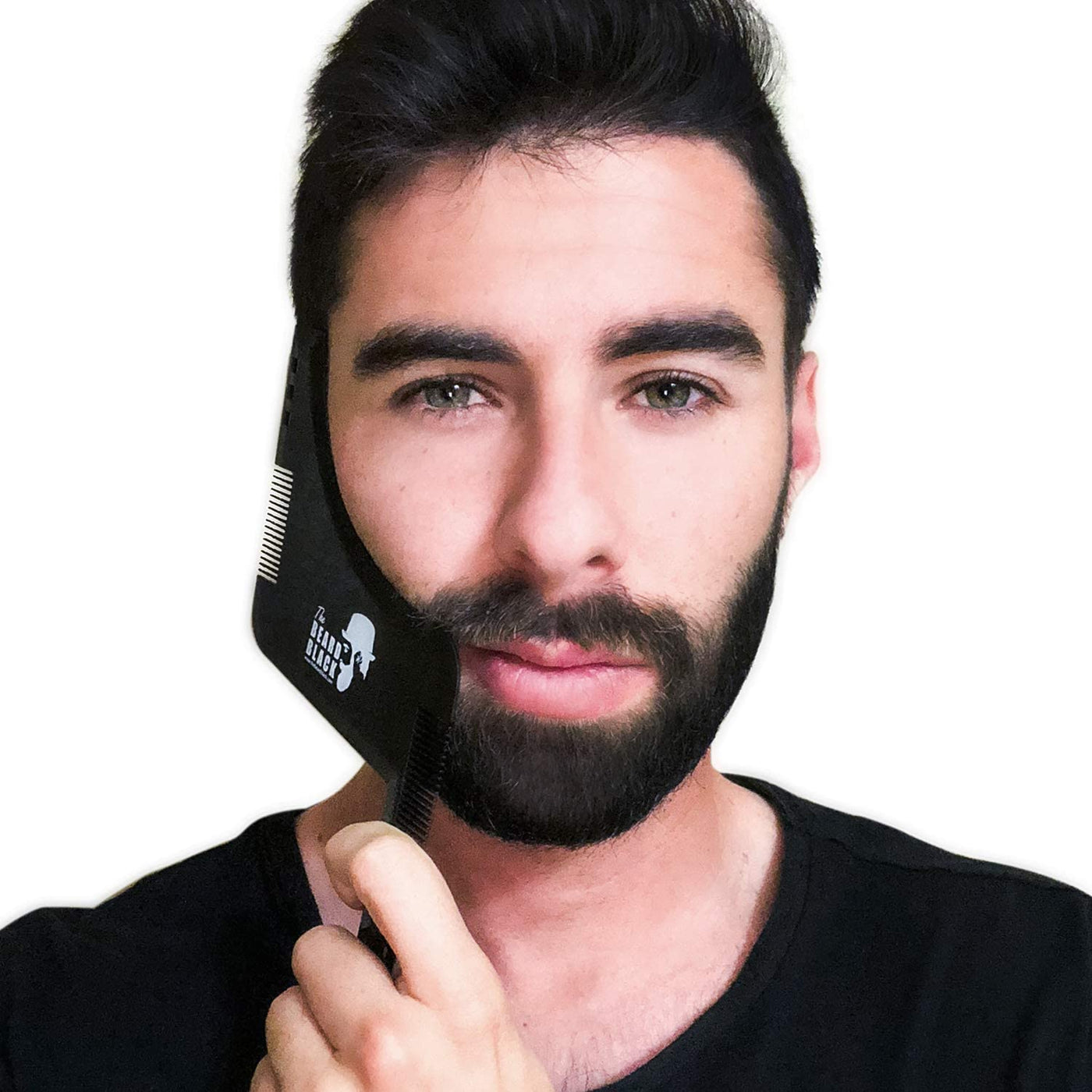  Beard Shaping & Styling Tool with inbuilt Comb for Perfect line up & Edging, use with a Beard Trimmer or Razor to Style Your Beard & Facial Hair, Premium Quality Product