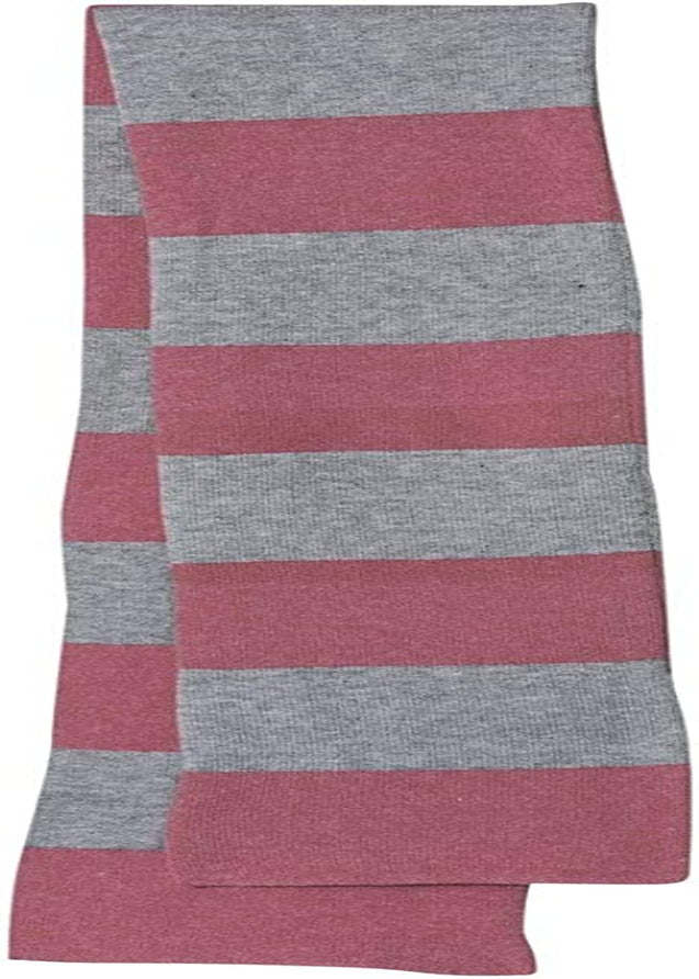 Rugby Striped Knit Scarf