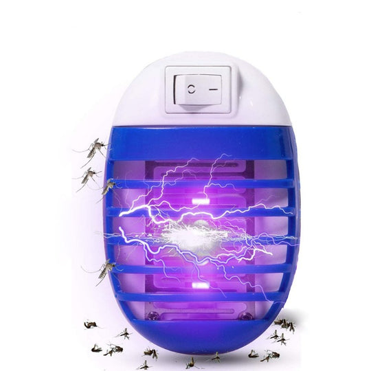4 Pcs Bug Zapper Plug-In Electric Fly Pests Trap Indoor, Mosquito LED Light for Patio, Bedroom, Kitchen, Office Electronic Insect Killer