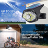 4 Pack Solar Motion Sensor Outdoor Lights -  Solar Security Spot Lights, Ip67 Waterproof