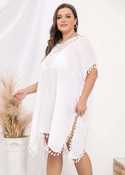  Women's Plus Size Swimsuit Cover Up 