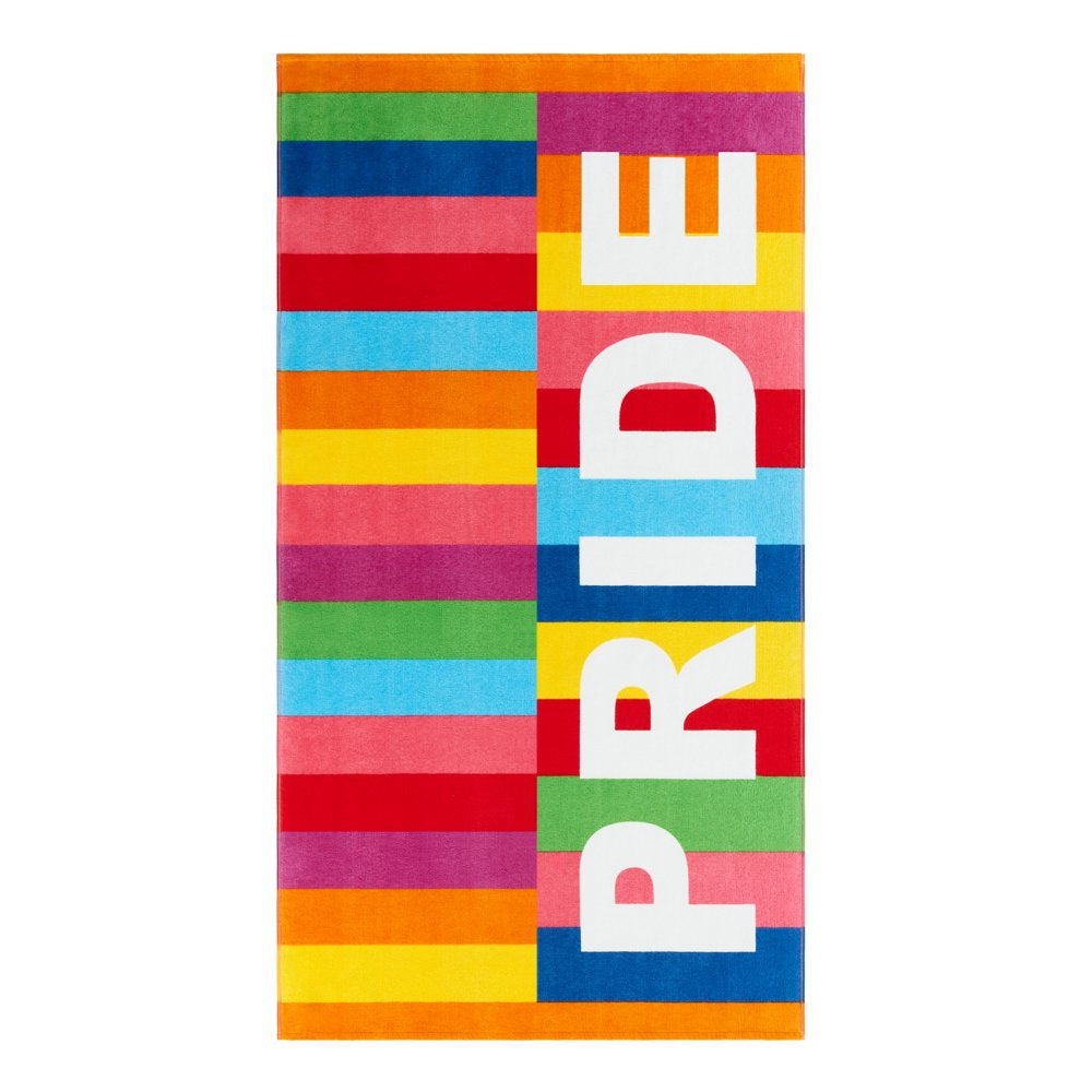 Pride Flag Beach Towel