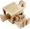 Chinese 3D Wooden Inside Story Puzzle Interlocked Magic Cube