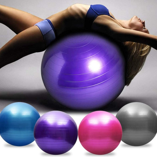 Lixada Yoga Mat Set - Include Exercise Ball,Jump Rope, Ankle Puller, Pilates Ball with Pipe, Yoga Mat with Carrying Strap and Storage Bag for Yoga, Pilates and Fitness(Optional)