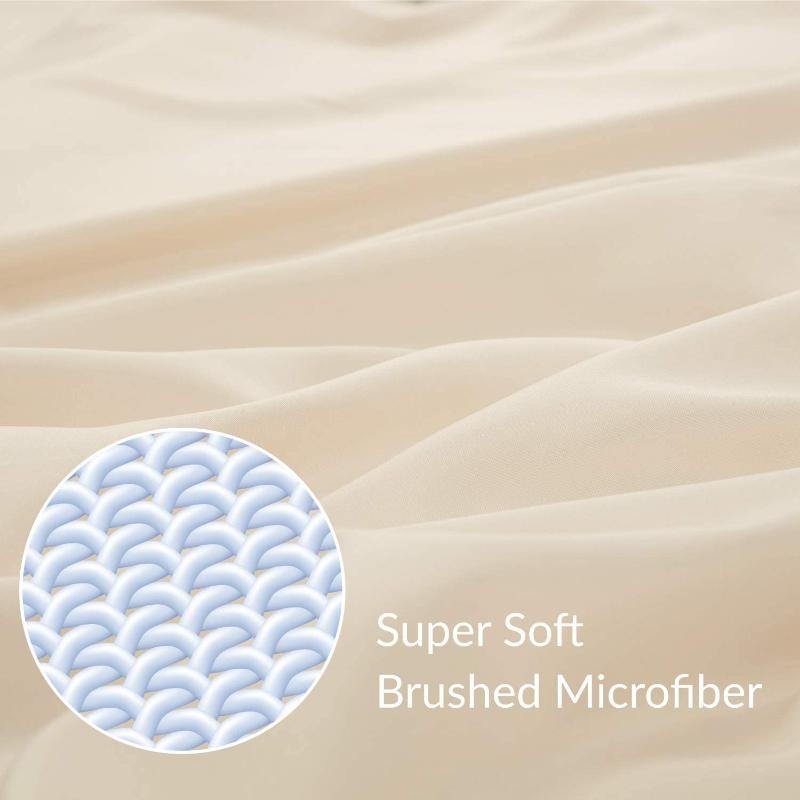 Soft Brushed Microfiber - Wrinkle Resistant Sheet Set
