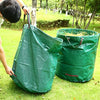 4 Pack 72 Gallon Garden Waste Bags, Reusable Yard Leaf Bags