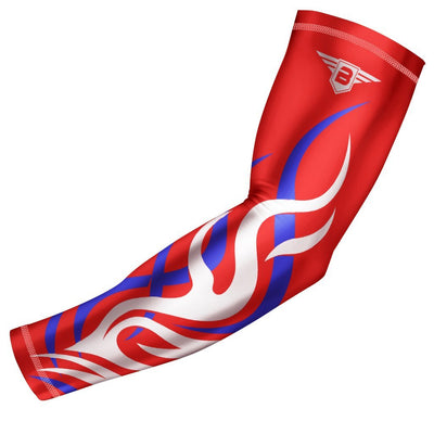 Sports Compression Arm Sleeve - UV/Sun Protection and Cooling Base Layer