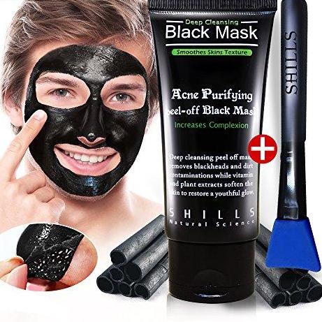 Skin Purifying Bamboo Charcoal Facial Mask with Free Charcoal Brush