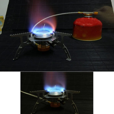 SeadeSky Ultralight Portable Outdoor Camping Stove 3000W Gas Powered Backpacking Stove