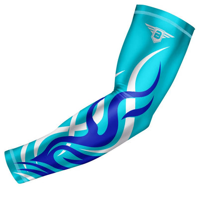 Sports Compression Arm Sleeve - UV/Sun Protection and Cooling Base Layer