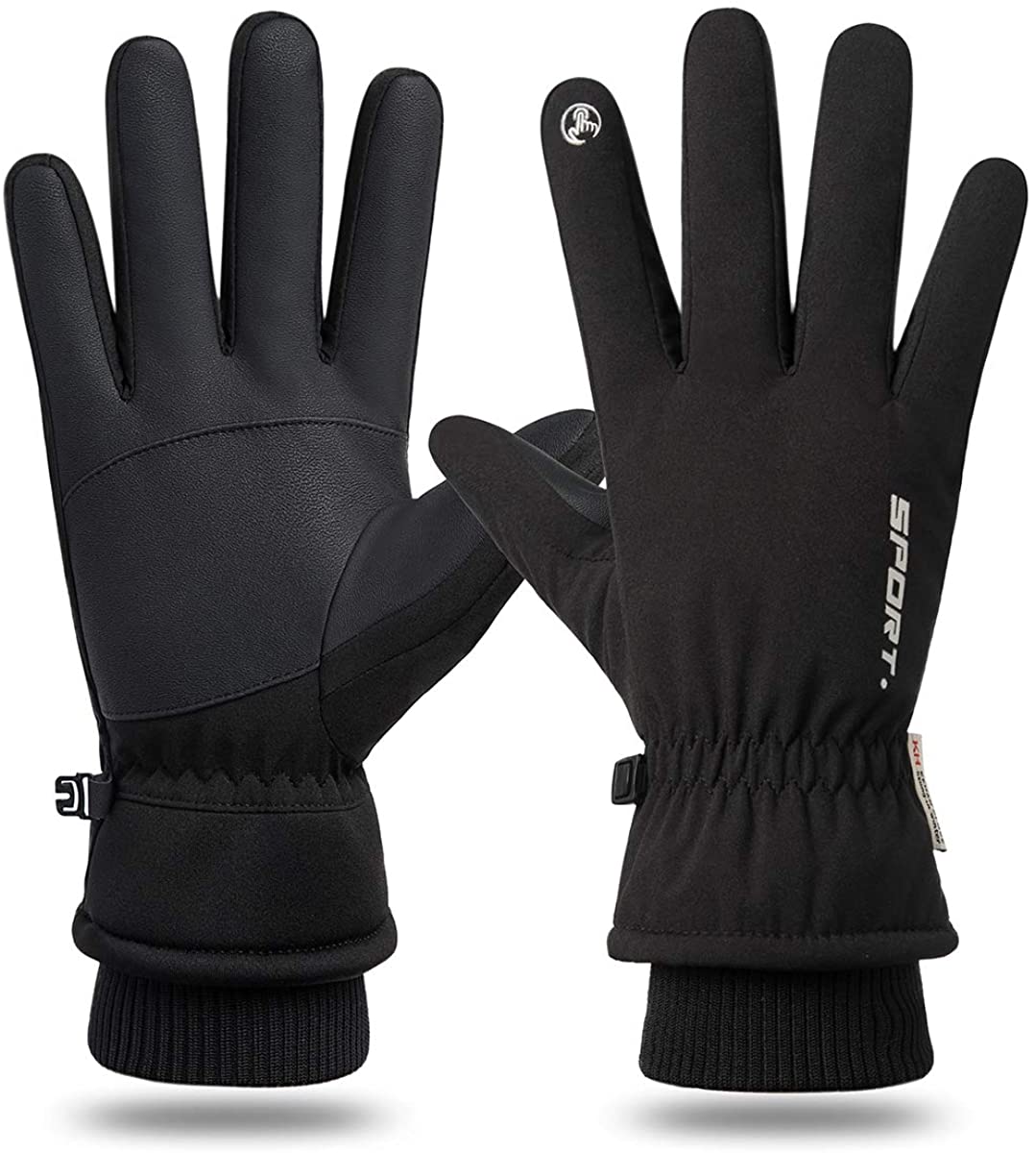 Waterproof Anti-Slip Touch-Screen Thermal Cycling Gloves 