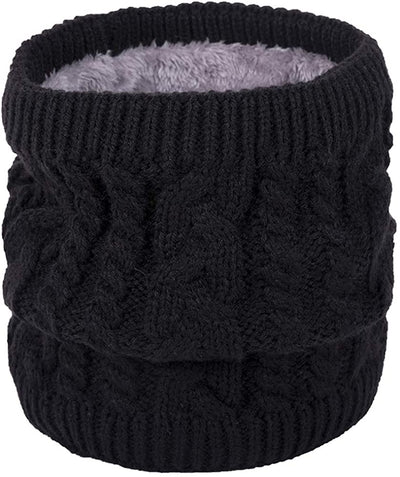 Women's Men Thick Winter Knitted Warm Circle Loop Infinity Scarf