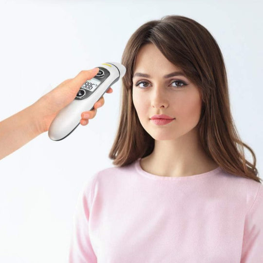 Touchless Infrared Ear and Forehead Thermometer