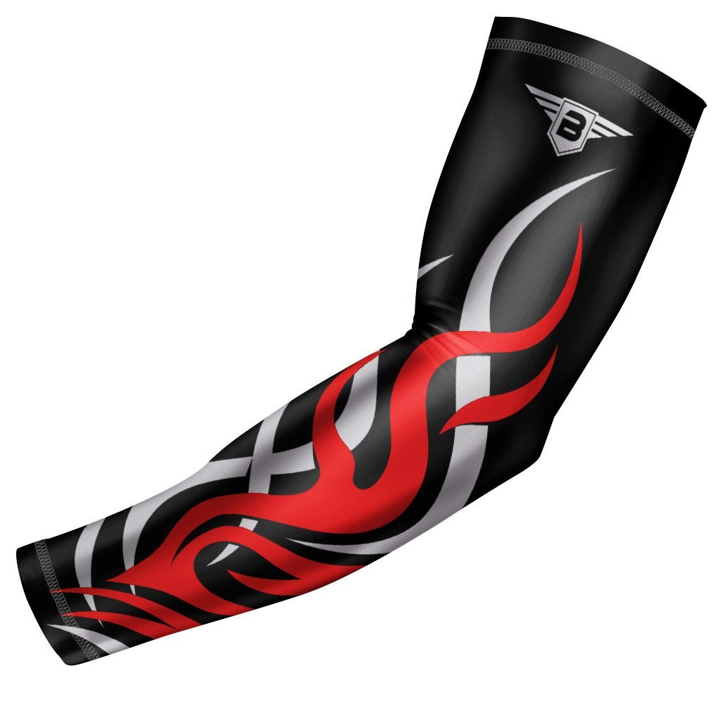 Sports Compression Arm Sleeve - UV/Sun Protection and Cooling Base Layer