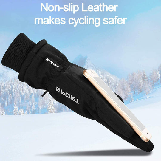 Waterproof Anti-Slip Touch-Screen Thermal Cycling Gloves 