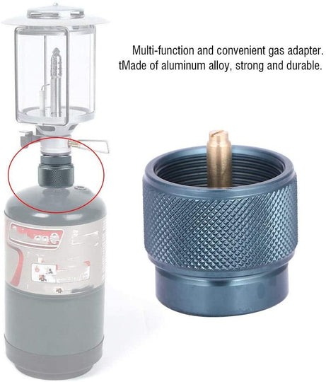 Gas Stove Adapter, Convertor Valve of Camping Gas Stove for Outside Activities Canister to 1L Propane Tank Adaptor Outdoor Equipment