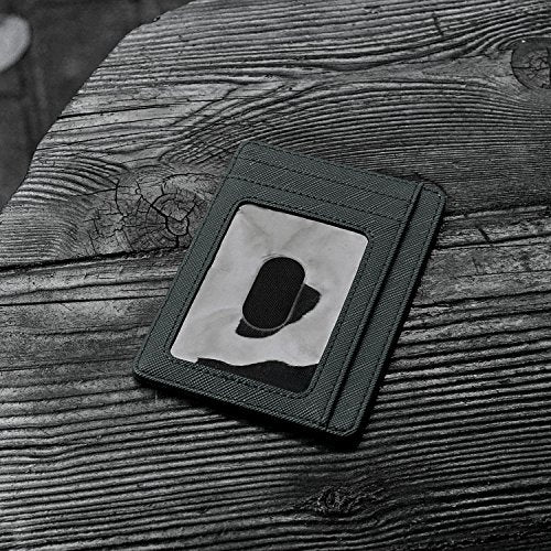 Slim Minimalist Front Pocket RFID Blocking Leather Wallet