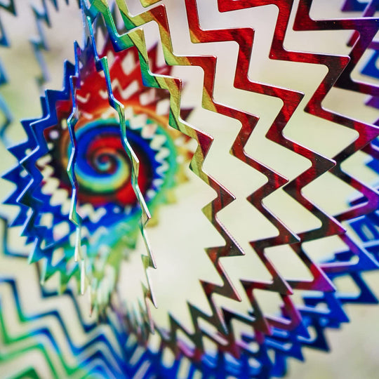  Kinetic Wind Spinner for Yard and Garden Wind Spinner Outdoor Metal Large Hanging Plantary Decor 3D Garden Art Wind Sculpture Spinners Kinetic Art Garden Decorations