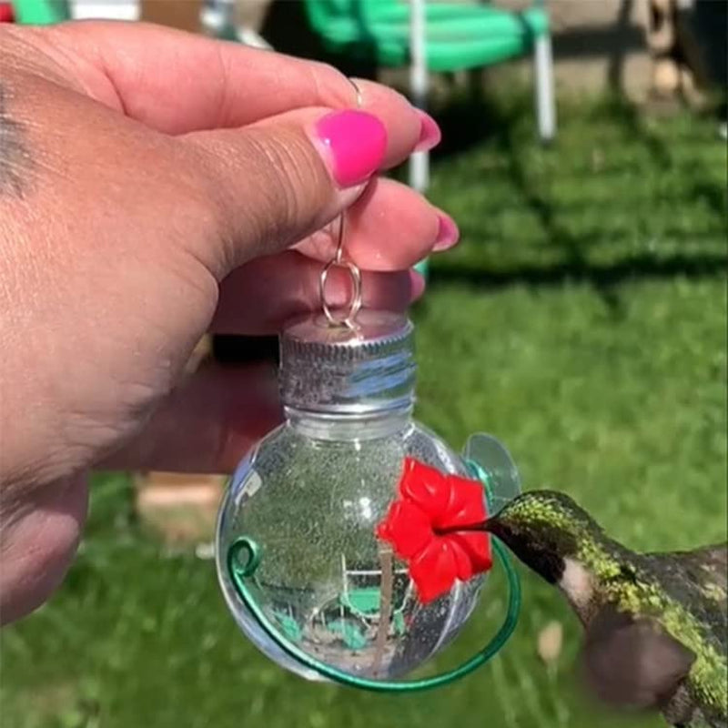 Hummingbird Feeder with Flower Ports