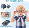  2 in 1 Combo Infinity Cube Fidget Toy Magic Star Cube Smooth Surface Magic Toy