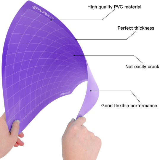 3 Pack Cutting Mat 12X12(Standardgrip,Lightgrip,Stronggrip,Fabricgrip) for Cricut Explore Air 2/Air/One,Variety Adhesive Sticky Cutting Mats Accessories for Cricut