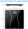  180KG Digital Electronic LCD Body Weight Smart Bathroom Scale 396Lb