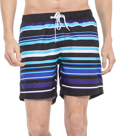 Sloosh Men’s Swim Trunks, Quick Dry Sun Protection Swim Shorts with Drawstring, Beach Shorts, Sports Running Bathing Suits