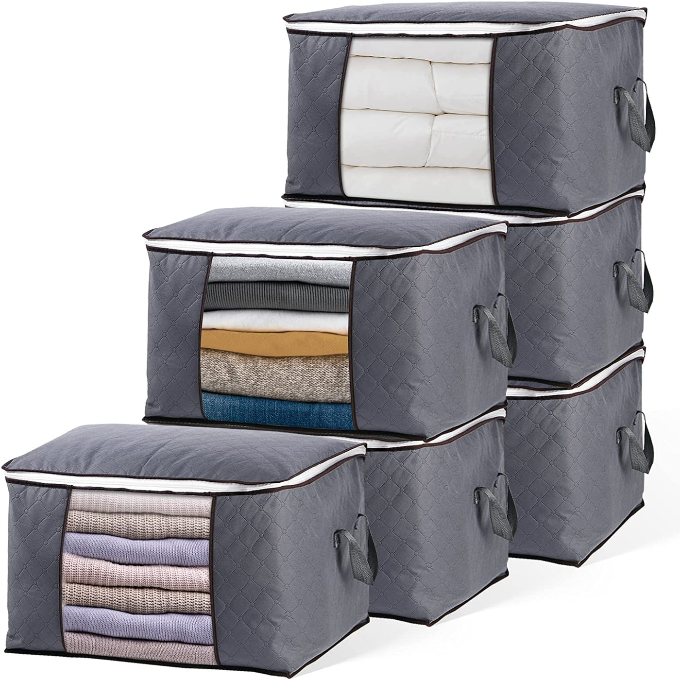 4 Pack Large Storage Bag Storage