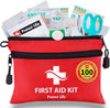 First Aid Kit for Home/Businesses - Emergency Kit/Travel First Aid Kit for Car. Small, Mini First Aid Kit Bag Survival/Medical kit. Hiking First aid kit Camping/Backpacking med kit