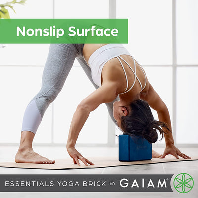 Essentials Yoga Brick | Sold as Single Block | EVA Foam Block Accessories for Yoga