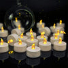 24-Pack Tea Lights Candles Flameless Tealight Battery Candles LED Flickering Electric Tea Candles 