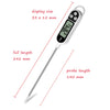 Digital Cooking Kitchen BBQ Grill Thermometer with Long Probe