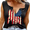 American Flag Tank Sleeveless T-Shirt 4Th of July  Patriotic 