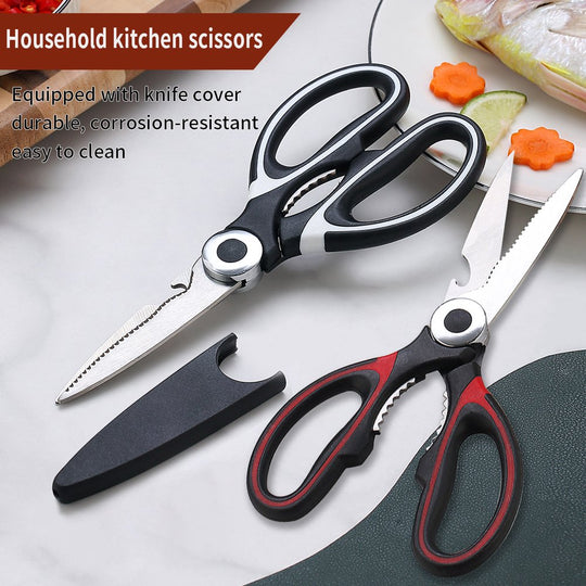 2 Pack Kitchen Shears Heavy Duty Stainless Steel