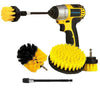 4 PCS Drill Brush Attachment Set - Power Scrubber Drill Cleaning Brush Kit