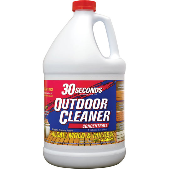 30 SECONDS Outdoor Cleaner for Stains from Algae, Mold and Mildew 1 Gallon