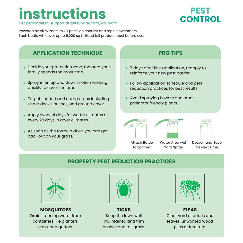 Nix Ticks Plant-Based Bug Control Spray & Repellent