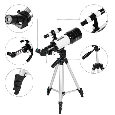 70mm/150X High Power Monocular Telescope