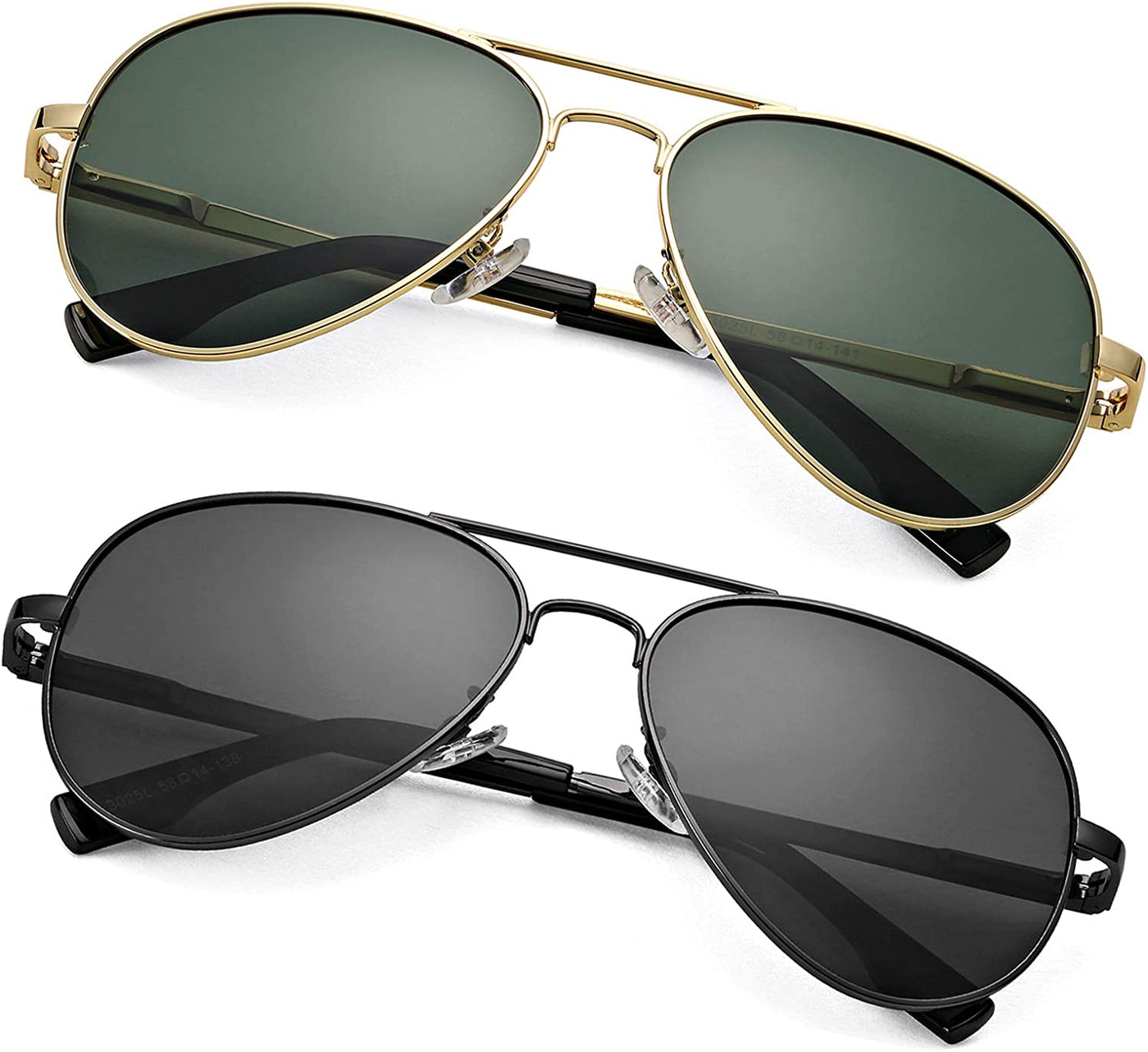  Polarized Aviator Sunglasses for Men Women