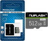 512GB Micro SD Card - Fast Speed Memory Card Class 10 with Free SD Card Adapter - Designed for Android Smartphones
