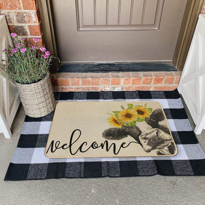 Welcome Summer Door Mat 17 x 29 Inch