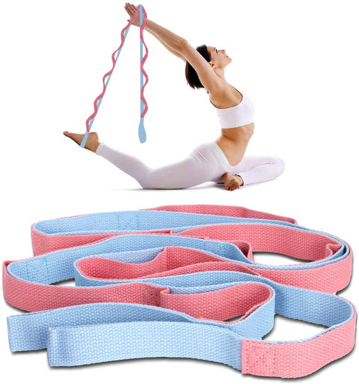 DOTSOG 2pcs Yoga Blocks and Strap Set Brick Foam Yoga Brick Support Deepen for Yoga Pilates Yoga Accessories