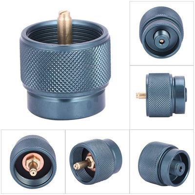 Gas Stove Adapter, Convertor Valve of Camping Gas Stove for Outside Activities Canister to 1L Propane Tank Adaptor Outdoor Equipment
