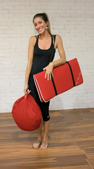 3 Piece Restorative Yoga Set includes Zafu Meditation Pillow Buckwheat Hull filled, Zabuton Cushion 26"x26" with 3" Foam, and Double Buckle Strap, Removable Covers for easy care.