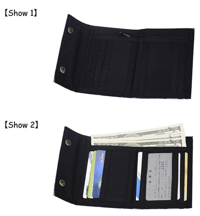 Men's Camo Printed Bifold Wallet