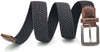 Belt for Men,Woven Stretch Braided Belt -Golf Casual Belts,Width 1 3/8"