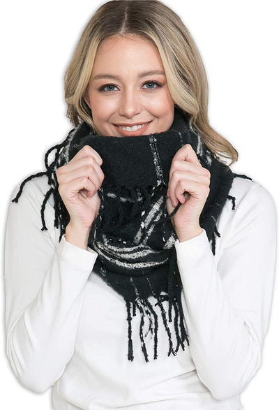 Basico Scarfs For Women Fashion, Soft Winter Scarf Masks, Infinity Scarves Neck Warmer