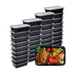 100 Piece: Meal Prep Reusable Containers - BPA-Free - Bento Insulated Lunch Boxes