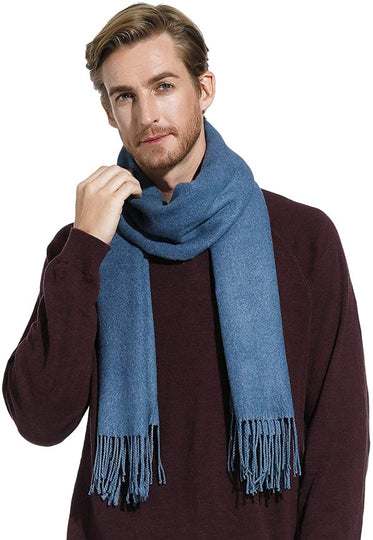 Thick Winter Scarf for Women Men, Soft Warm Cashmere Shawls Wraps, Large Size