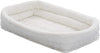 Double Bolster Pet Bed for Metal Dog Crates